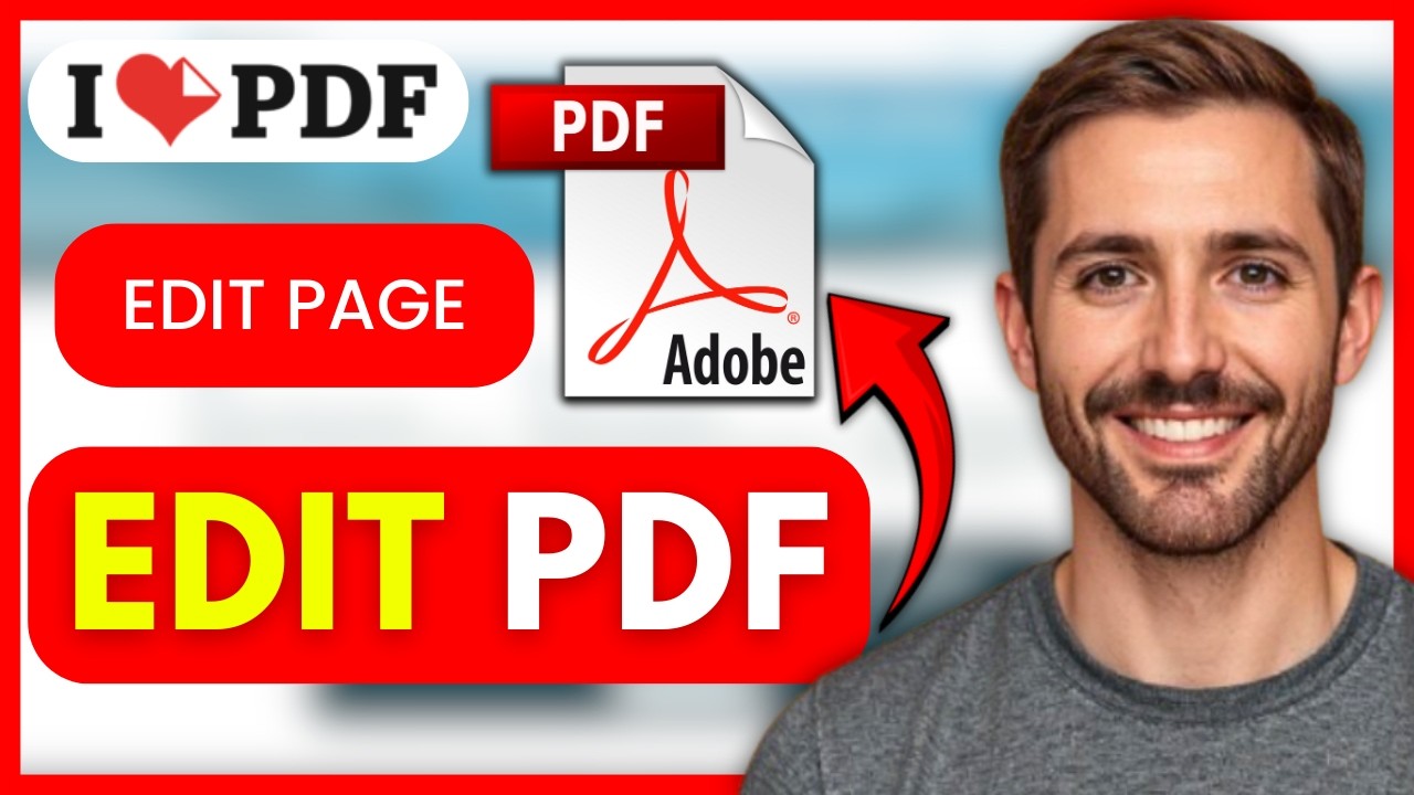 Как редактировать PDF-файлы в iLovePDF (просто) 2026