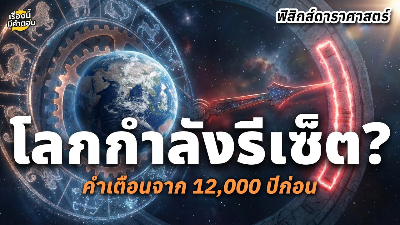 โลกกำลังรีเซ็ต? วัฏจักร 12,000 ปีที่เคยลบ 'ซุนดาแลนด์' กำลังวนกลับมา?