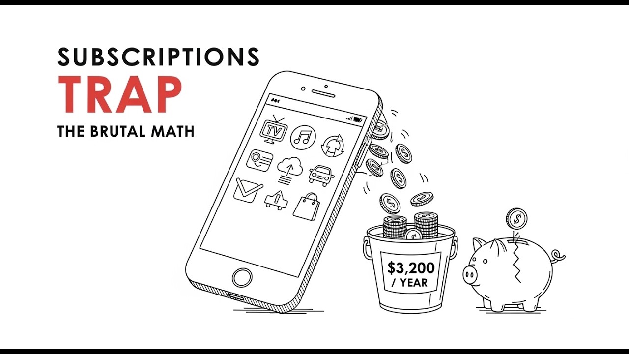 The Brutal Math of The Subscription Trap | UnpopularMath