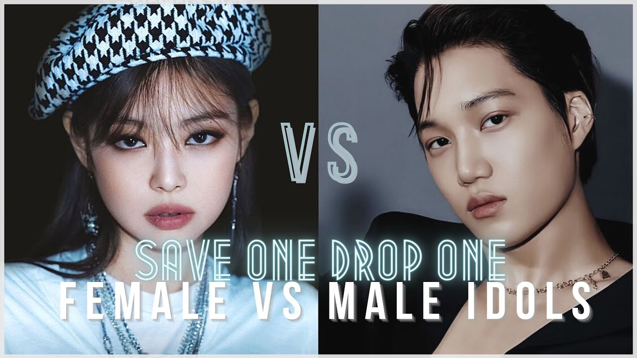 [Kpop Games] Save One Drop One Female VS Male Kpop Idols || Very Hard!