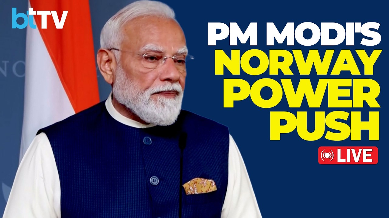 PM Modi Norway Visit LIVE | Trade, Investment & Strategic Talks With Nordic Leaders