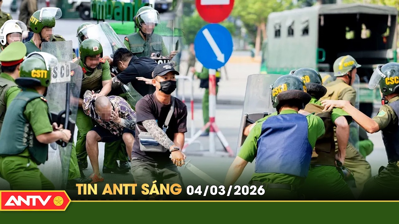 Tin tức an ninh trật tự nóng, thời sự Việt Nam mới nhất 24h sáng 4/2 | ANTV