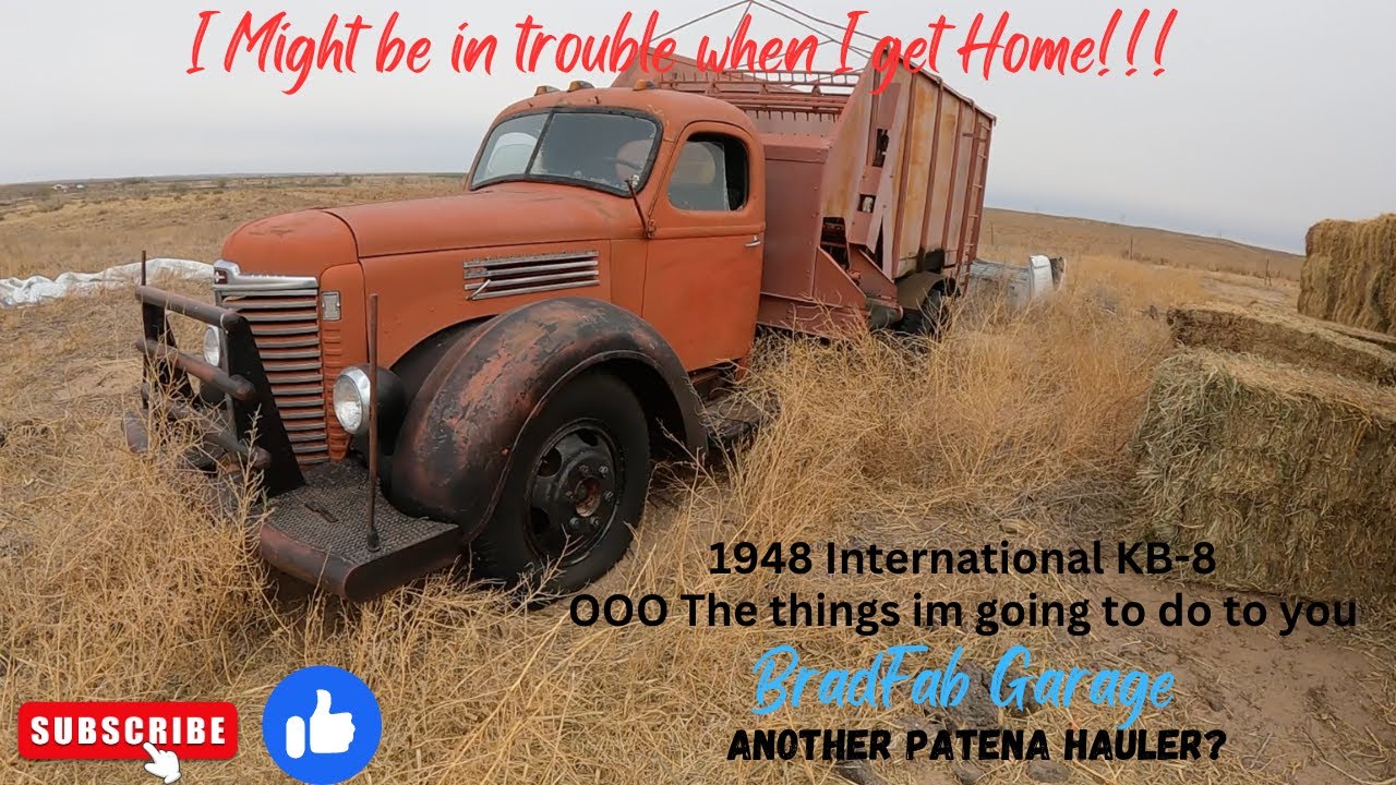 1948 International KB-8 Patena hauler build