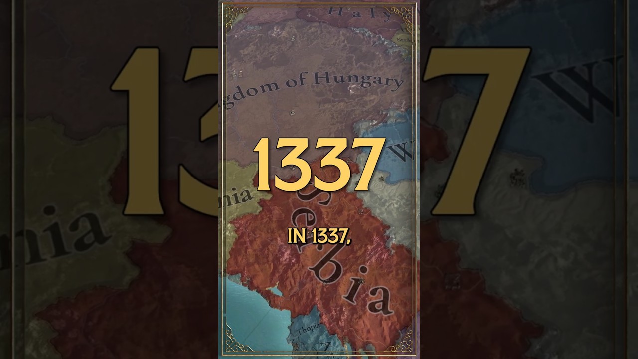 Europa Universalis V - 1337 : The Balkans Poised for War  #eu5
