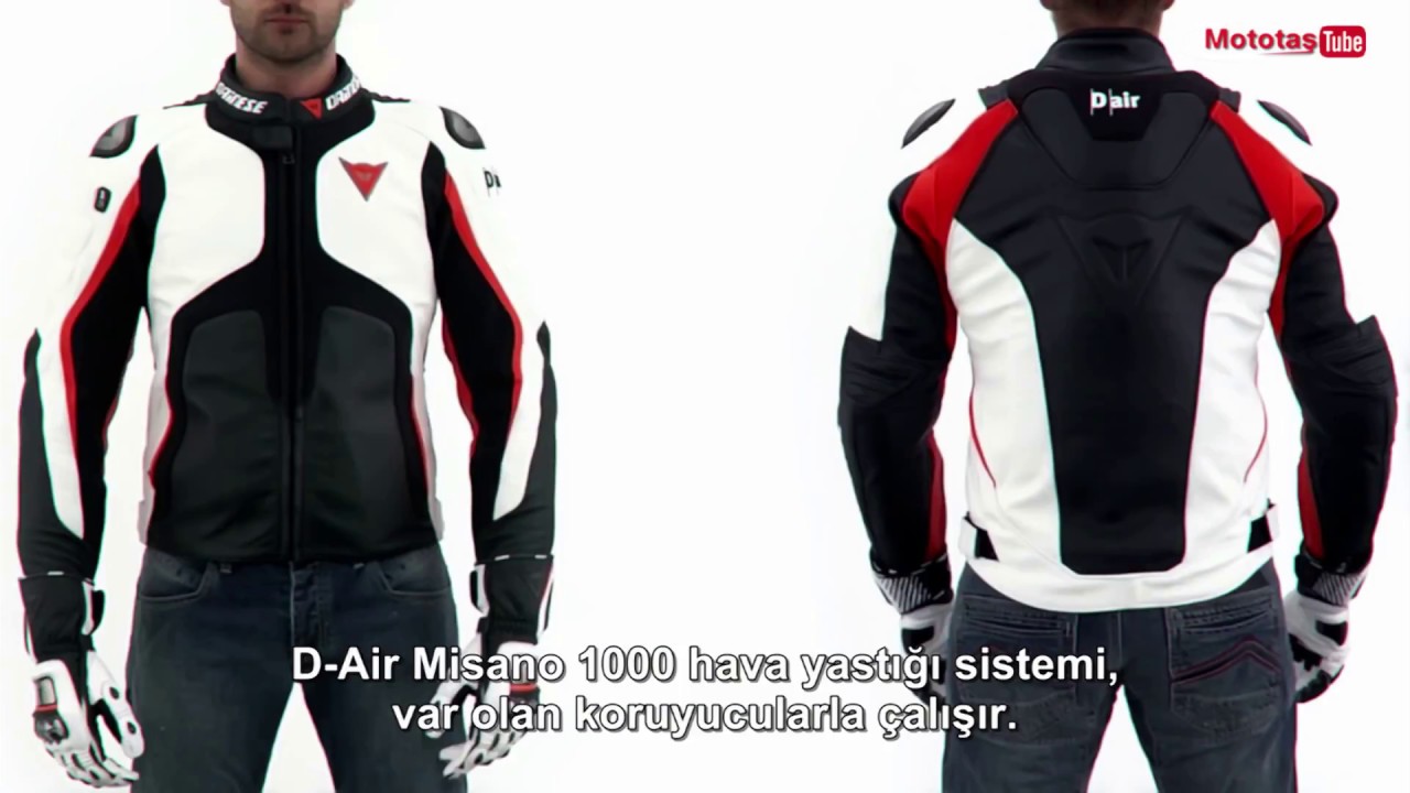 Dainese D-Air Motosiklet Montu Airbag Sistemi Nasıl Çalışır?