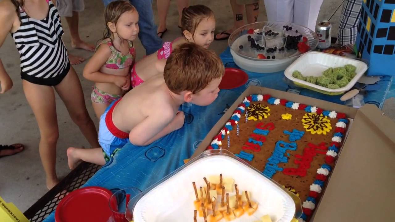 Max's 4th Birthday Party