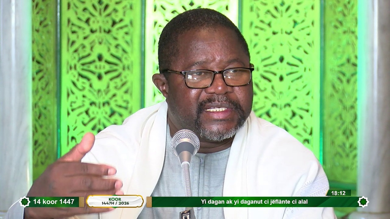 J -14 Waxtaanu Koor 1447H 2026 à la Grande Mosquée de Touba Sr Cheikhoua Mbàkke Abdu Wadud