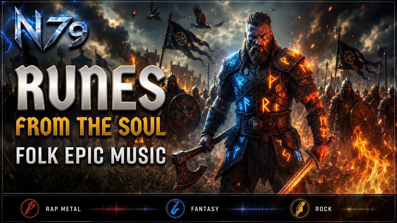 ⚔️ When the Northern Army Rises – Slavic & Celtic Battle Theme | Runes from the Soul