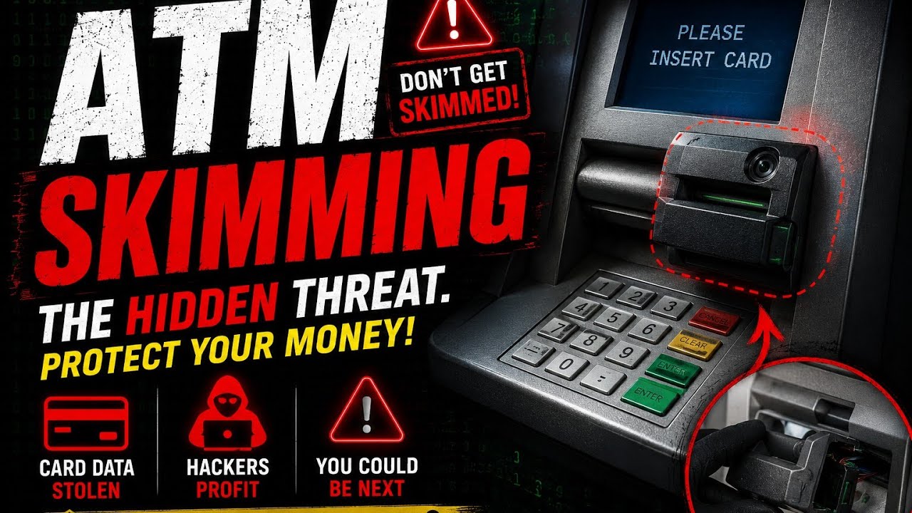 ATM Skimming: How Criminals Steal Your Money