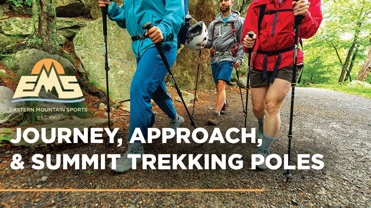 EMS Journey, Approach, and Summit Trekking Poles