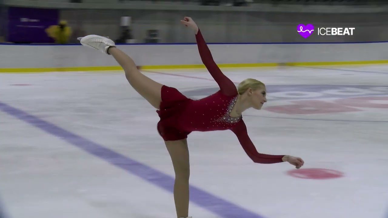 Icebeat Winter Trophy 2024 Senior B Women FS Roberta NARMONTAITE LTU