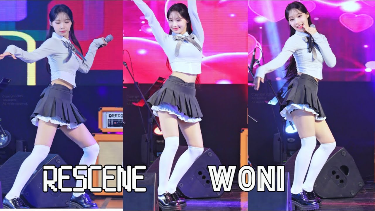 250524 리센느(RESCENE) Glow Up+YoYo+UhUh+Pinball+LOVE ATTACK 원이(WONI) 풀버전 직캠/fancam @ 경상북도 청소년 페스티벌