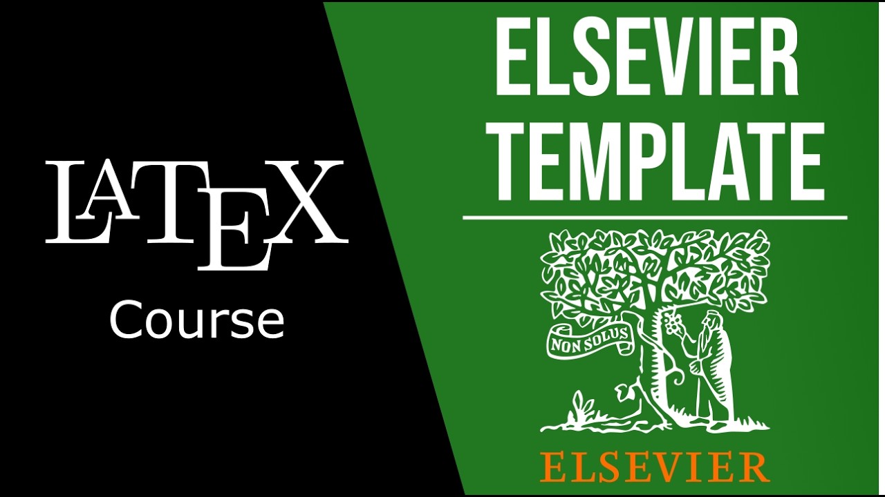 LaTeX Elsevier template