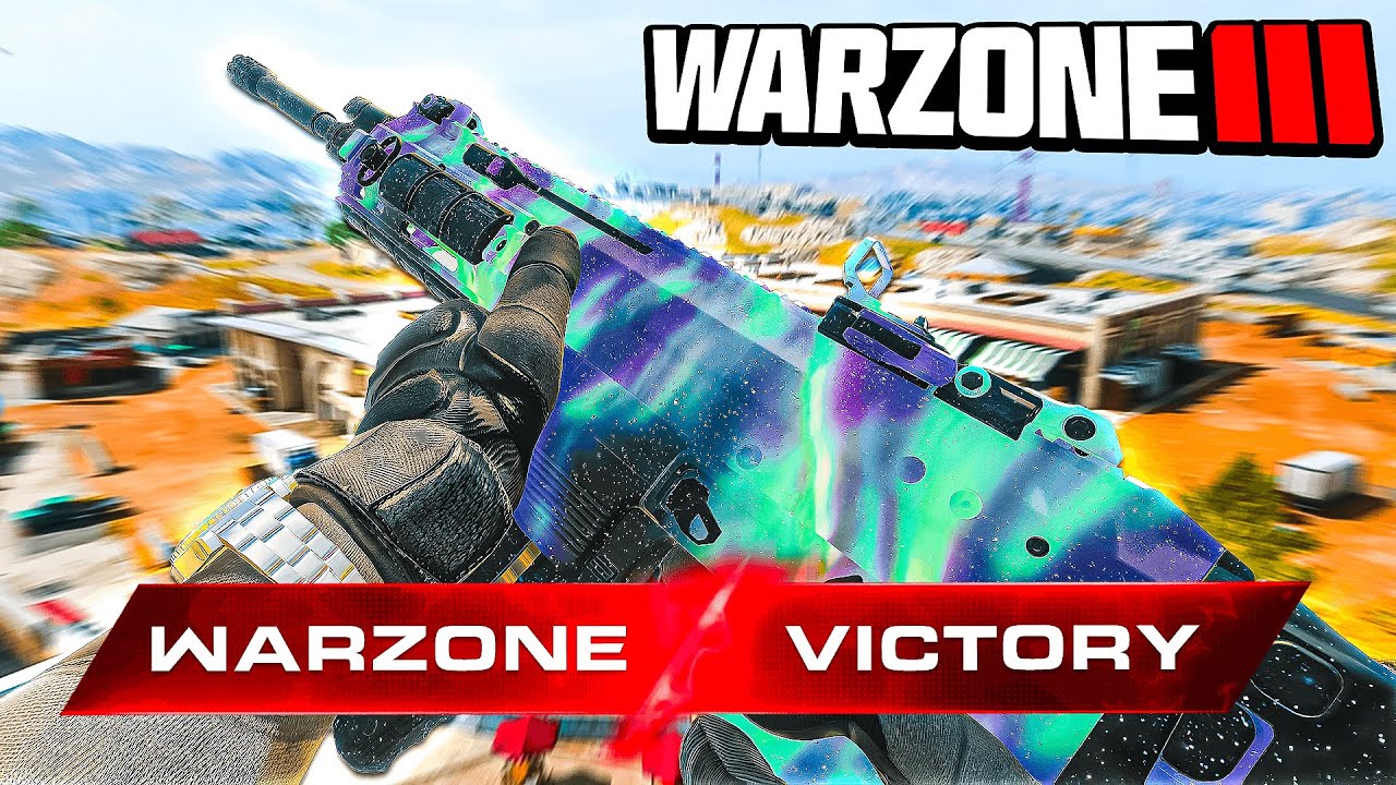 My First Game on New Warzone 3 Map (MW3 WARZONE WIN)