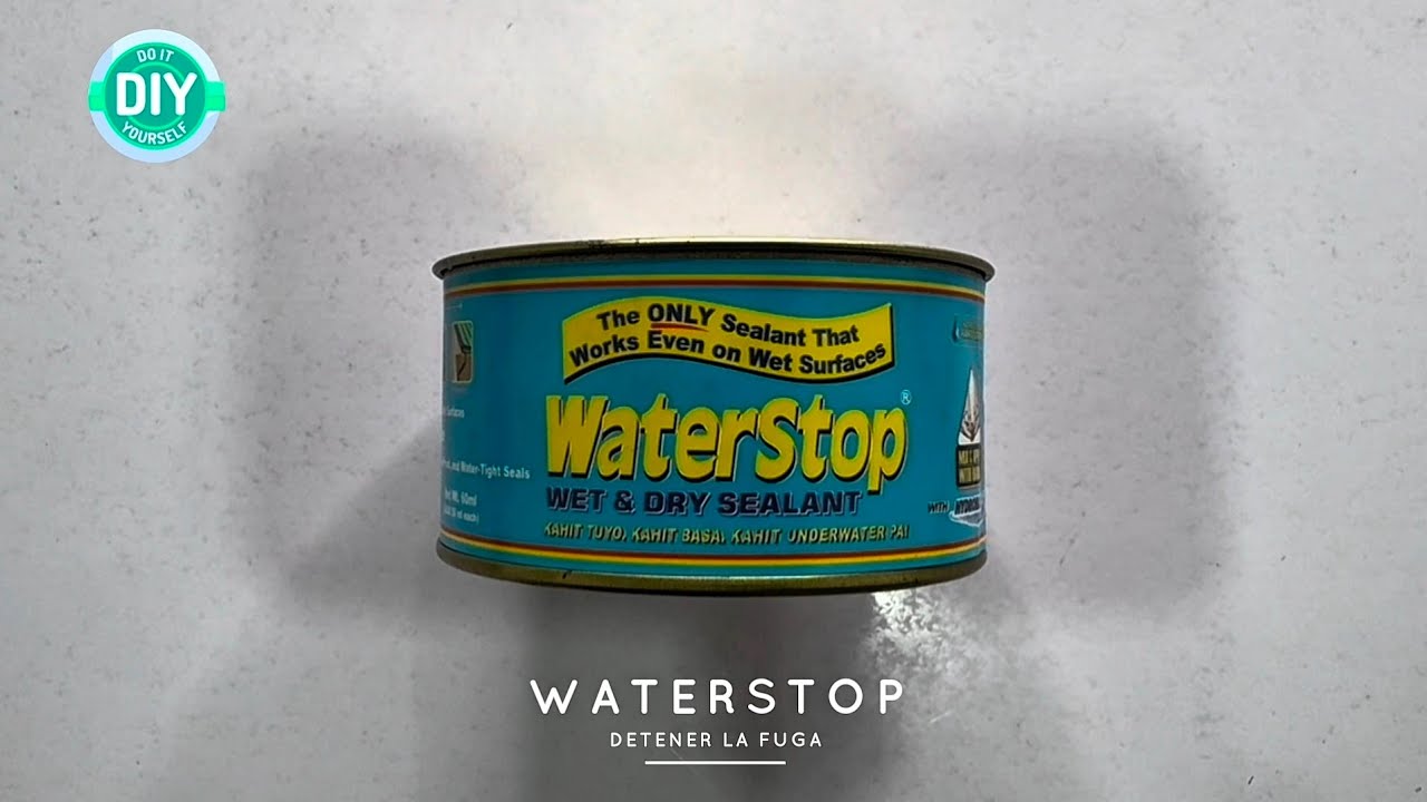 Waterstop detener la fuga de Agua paso por paso