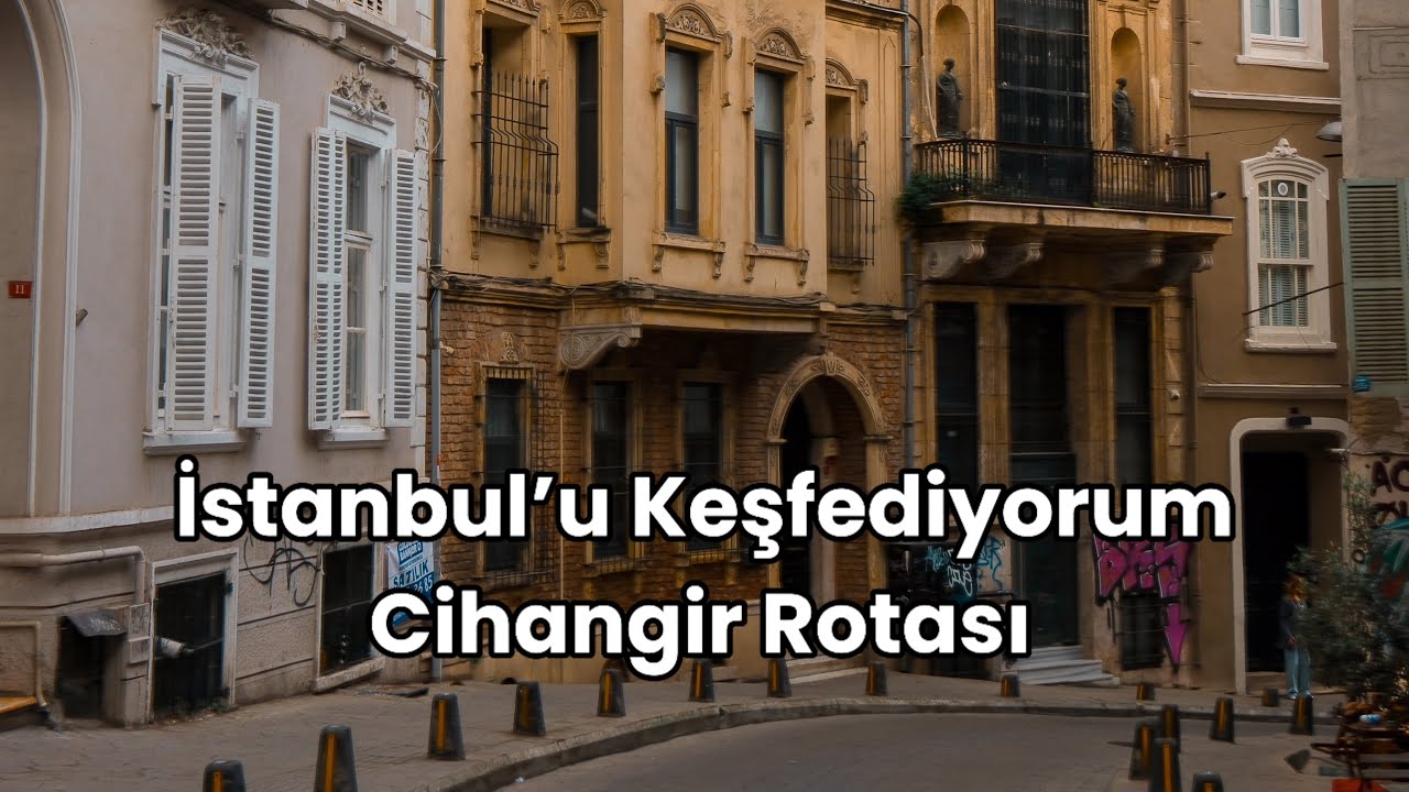 İstanbul’u Keşfediyorum Part 2 : Cihangir Rotası #sehir_istanbul #gezilecekyerler #beyoglu