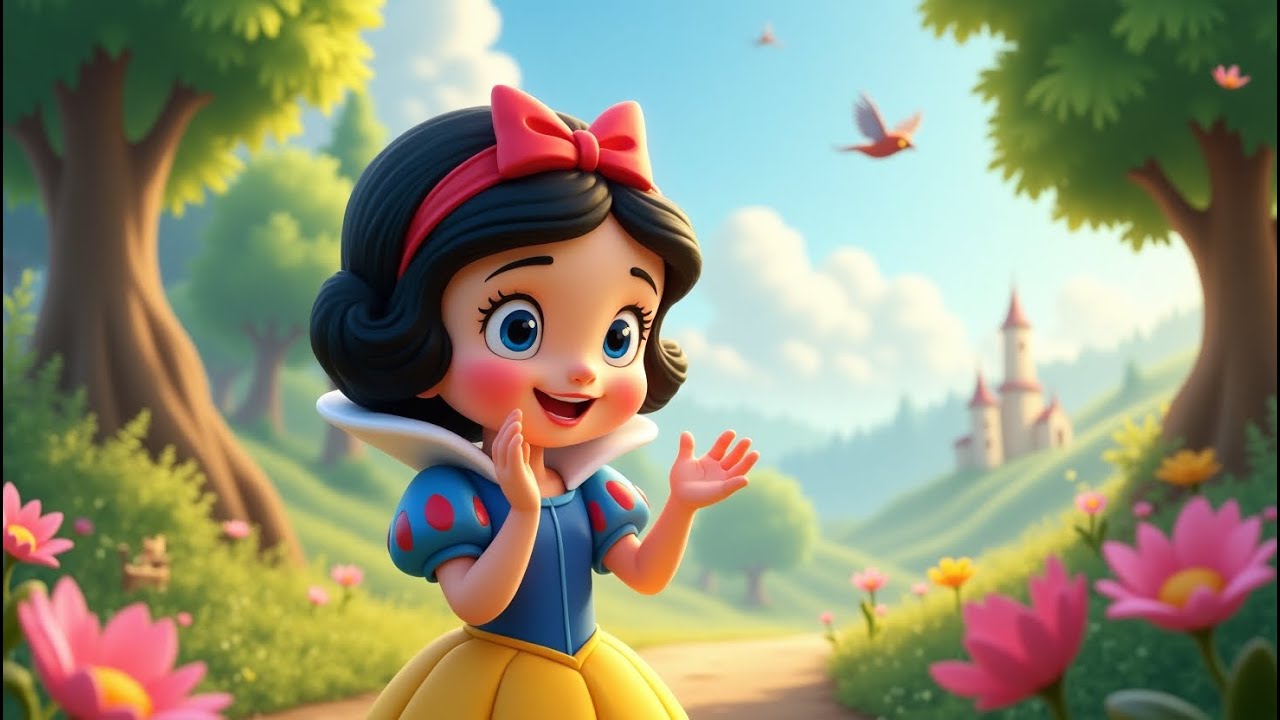 Snow White’s Magic Friends! 🌟 | Fun Disney-Style Kids Song & Dance