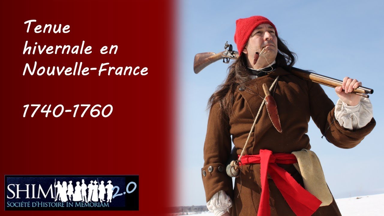Tenue hivernale en Nouvelle-France, 1740-1760