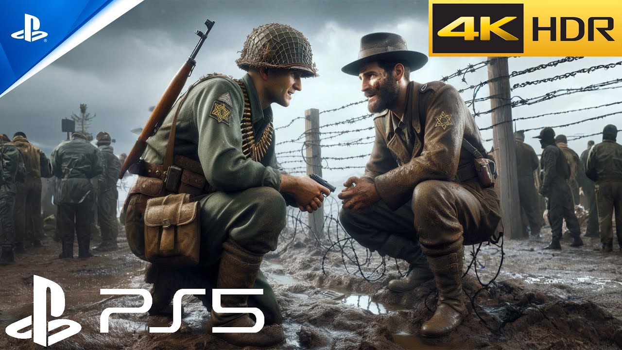 (PS5) Holocaust Era: Nazi Camp Experience | Ultra Realistic Graphics [4K 60FPS HDR] Call of Duty