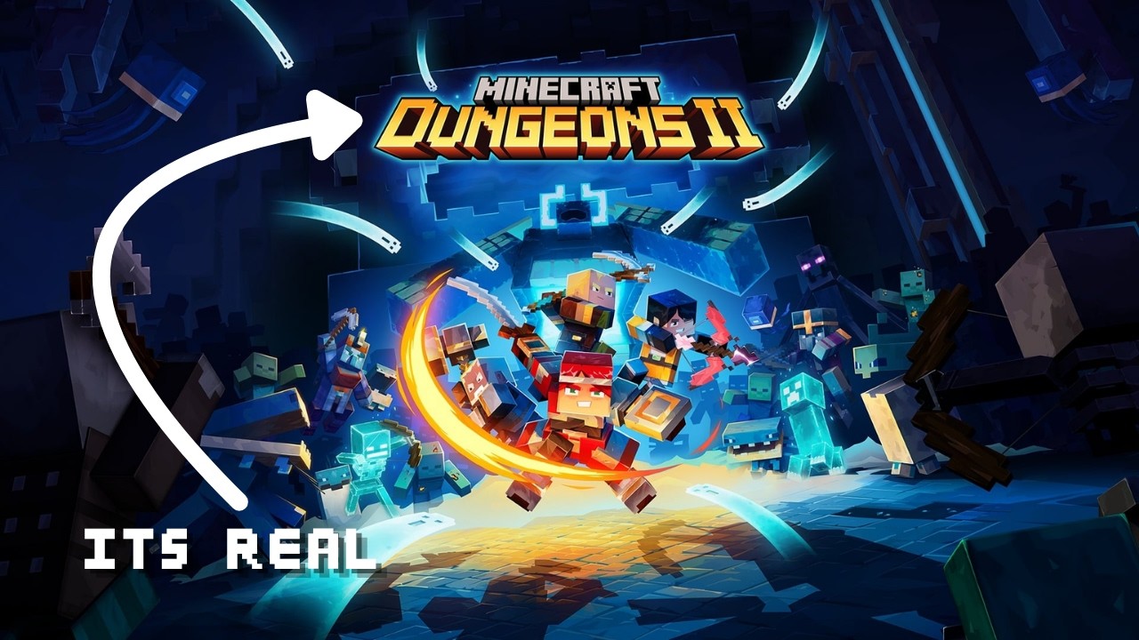 ВЫШЕЛ ТРЕЙЛЕР MINECRAFT DUNGEONS 2!!!