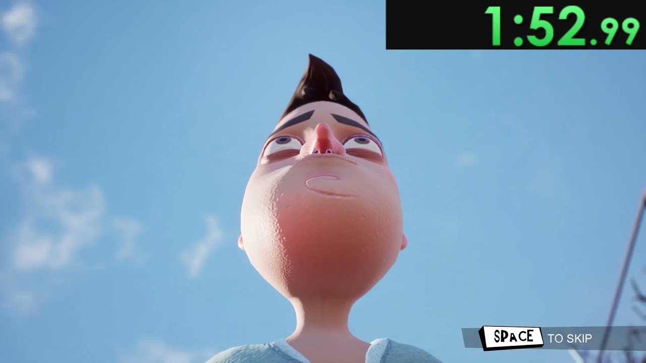 (no loading) Hello Neighbor Speedrun World Record Any% [6:25.83 MINUTES]