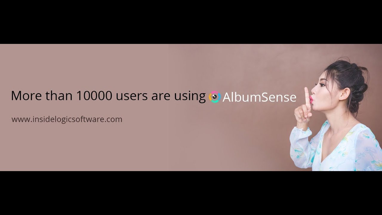 Easy album designing with album sense new version and new design