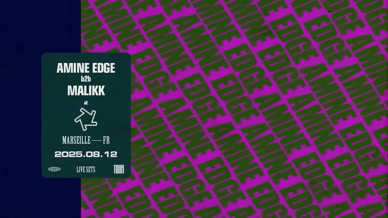 2025.08.12 - Amine Edge b2b Malikk @ Baby Club, Marseille, FR