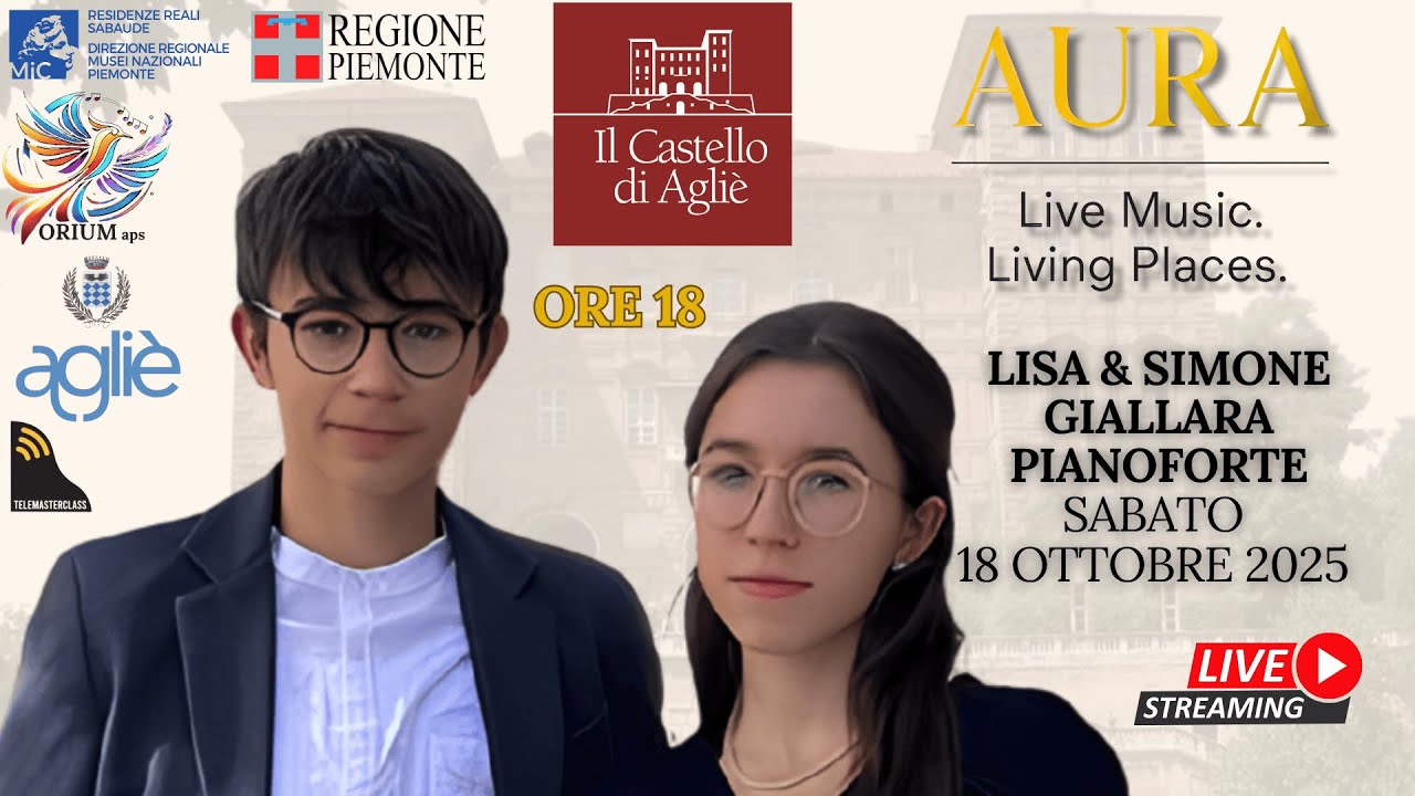 🎵 Simone & Lisa Giallara  LIVE dal Castello Ducale di Agliè