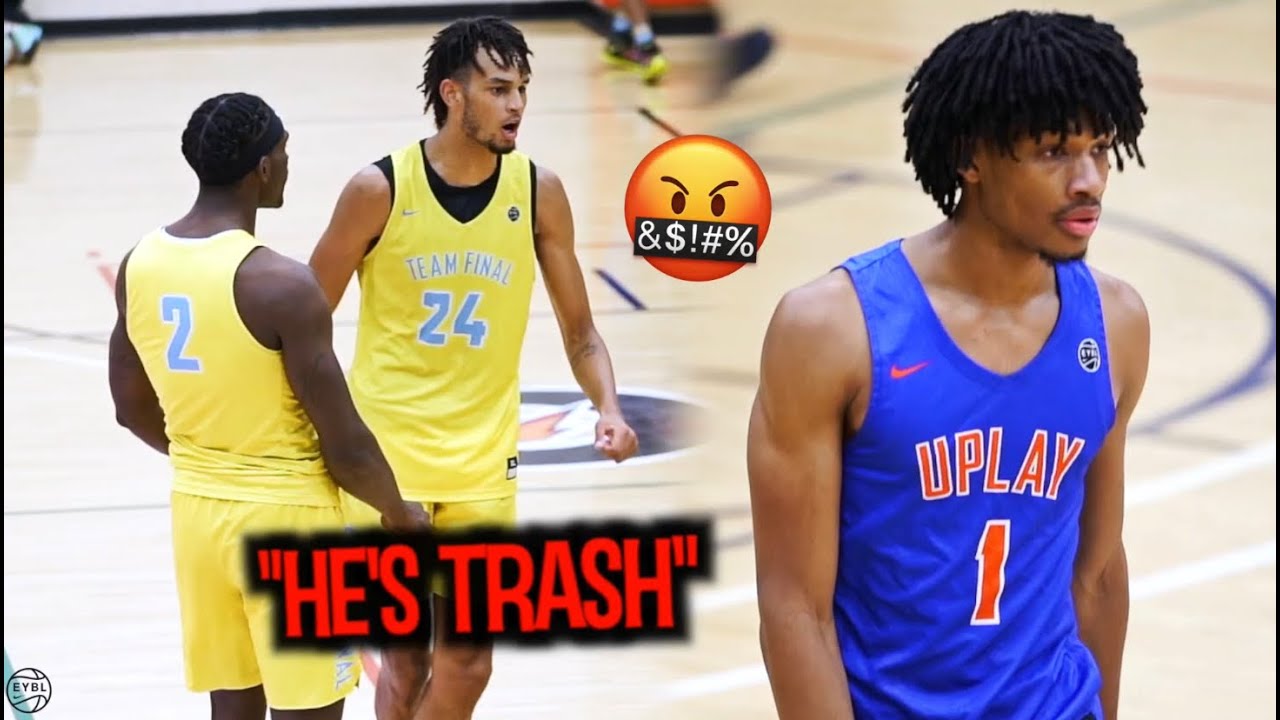 Shaedon Sharp vs Jalen Duren at Peach Jam!! Is Shaedon the #1 Player in 2022?