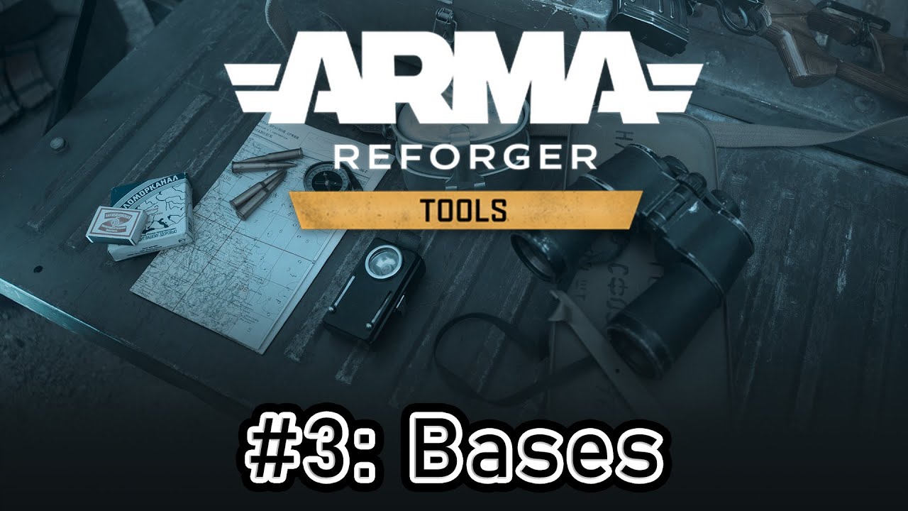 Урок 3: Размещение подставок в обучающем руководстве по инструментам Arma Reforger.