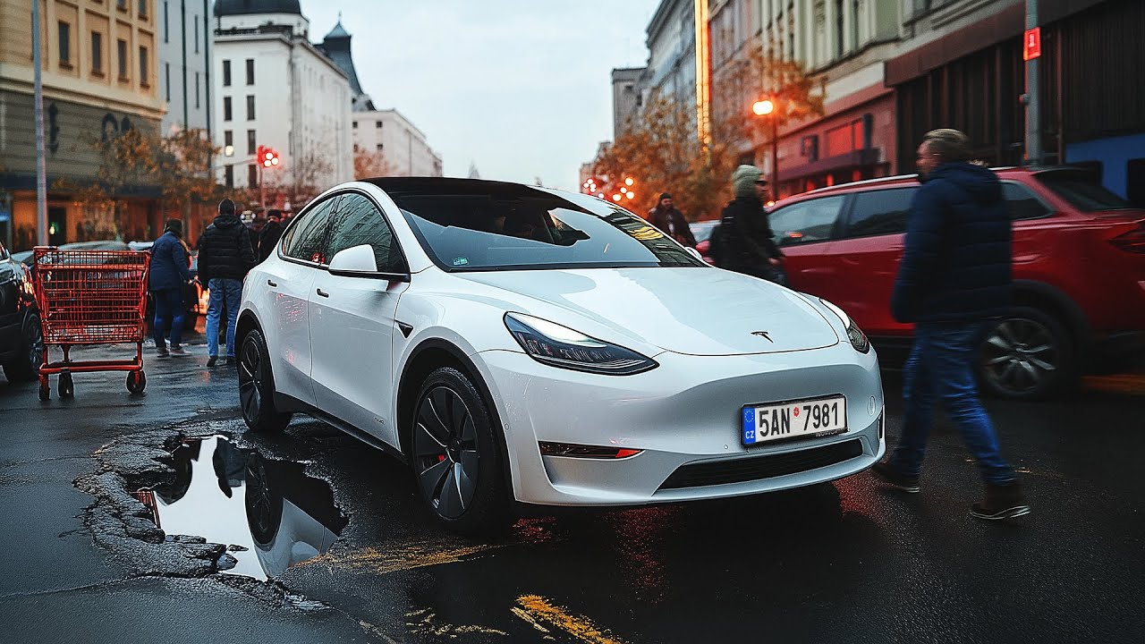 Tesla Smart Summon is PURE CHAOS in Europe