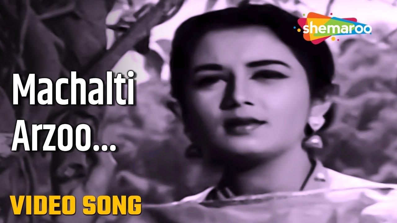 Machalti Arzoo Khadi Baahein - HD Video | Usne Kaha Tha (1961) | Lata Mangeshkar | Sunil Dutt, Nanda