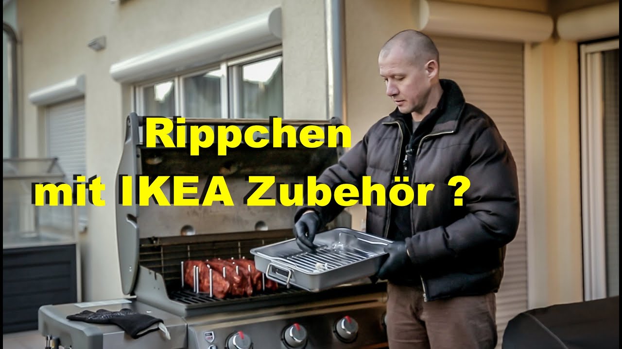 Rippchen mit IKEA Zubehör? /Rippchen vom Gasgrill / Weber Genesis 2 / Folge 25