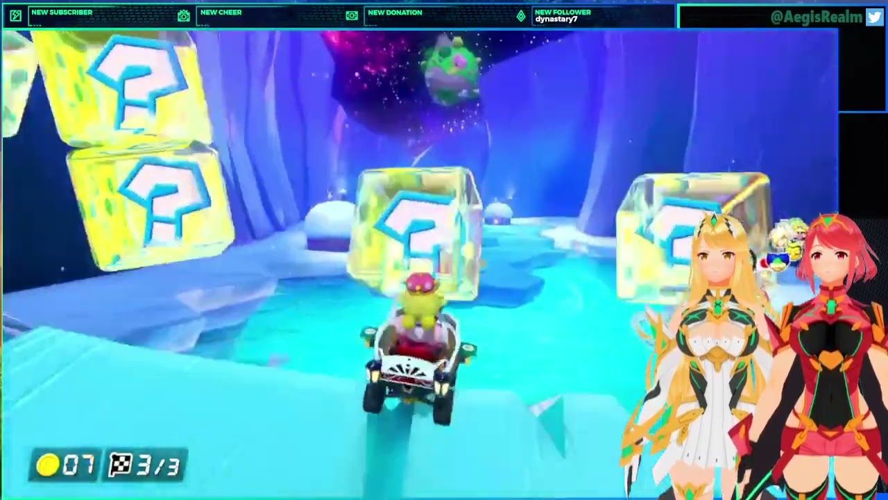 Highlight: Aegis plays Mario Kart 8 Deluxe Booster Pass 6 Mirror Quickplay 32