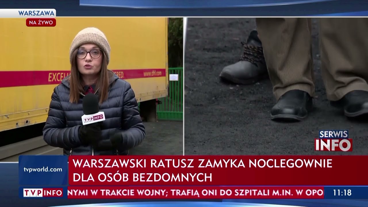 Warszawski ratusz zamyka noclegownie dla osób bezdomnych
