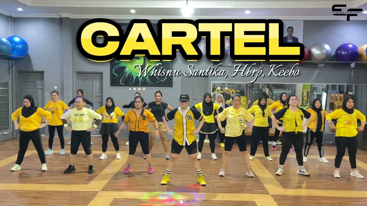 CARTEL - Whisny Santika, hbrp, Keebo | Zumba | Dance Fitness | Choreography | Edita Febriana