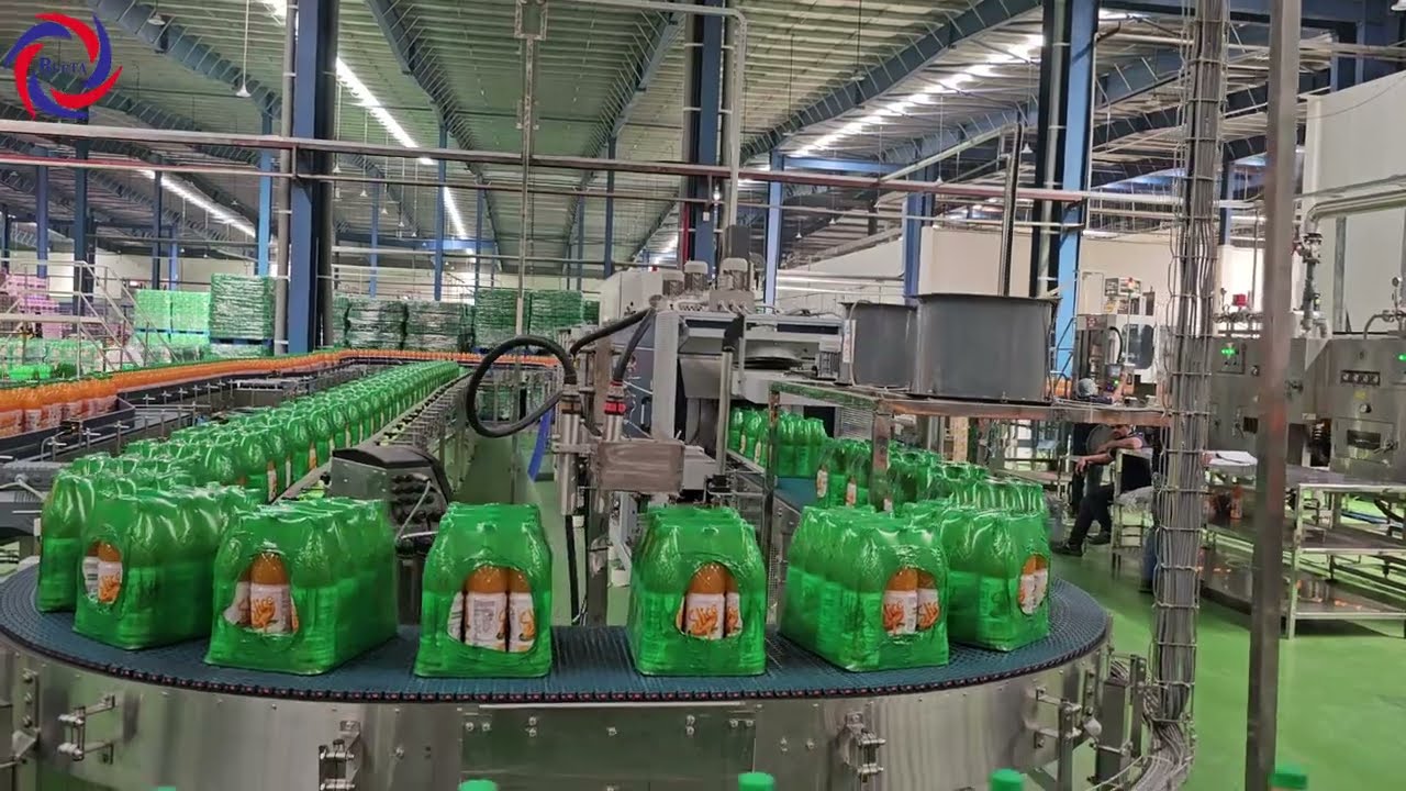 BEETA CONVEYORS | HF PET LINE |  CONVEYOR SYSTEM | COOLING TUNNEL | TUNNEL PASTEURIZER