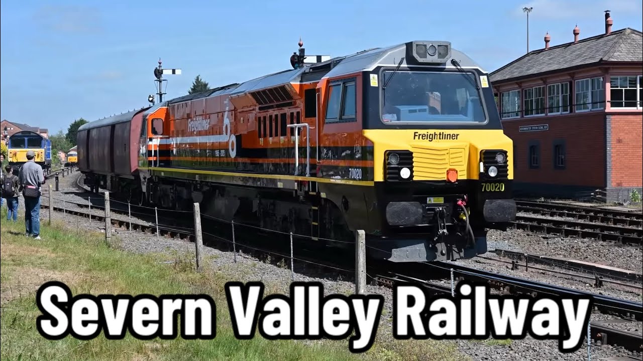 Severn Valley Railway | Francis Travels FRONT WINDOW behind 56049 & 58023 earns REVENUE AGAIN!