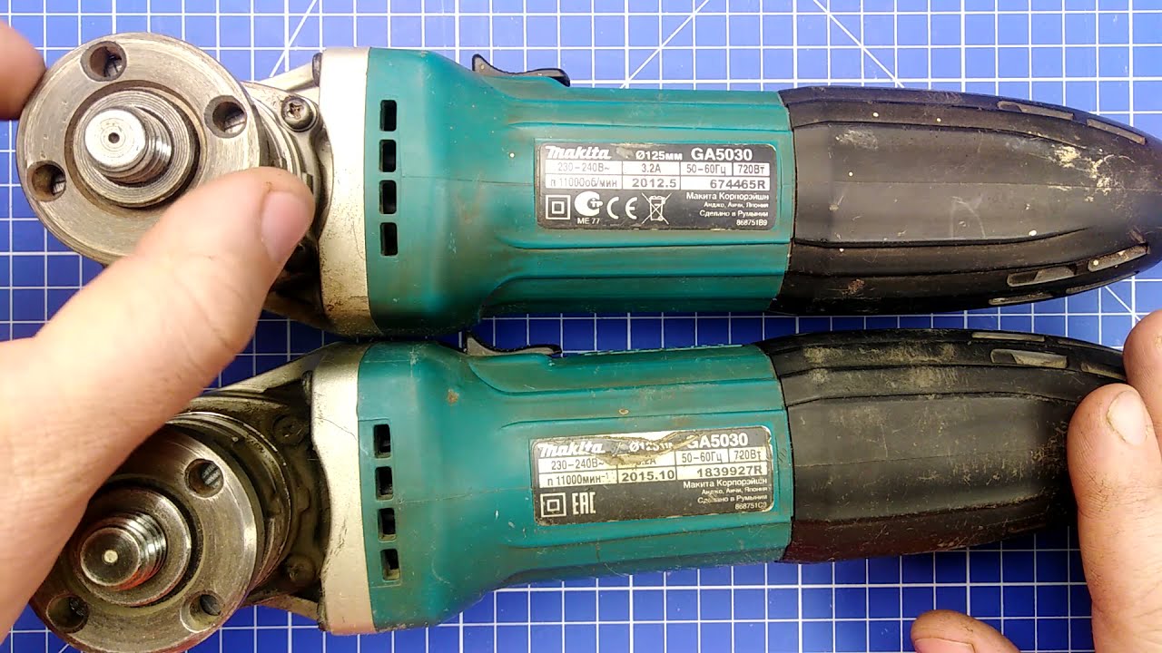 Makita GA5030 Щетки с выстрелом CB-459/CB-460