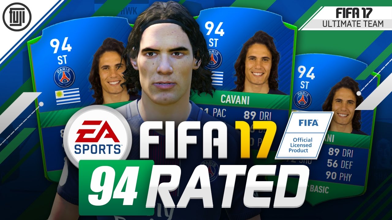 FIFA 17 TIF CAVANI!! 94 RATED IN GAME!!! - FIFA 17 Ultimate Team