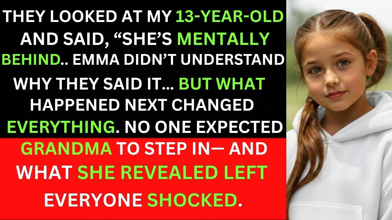 My Sister Pointed at My 13-Year-Old and Said 