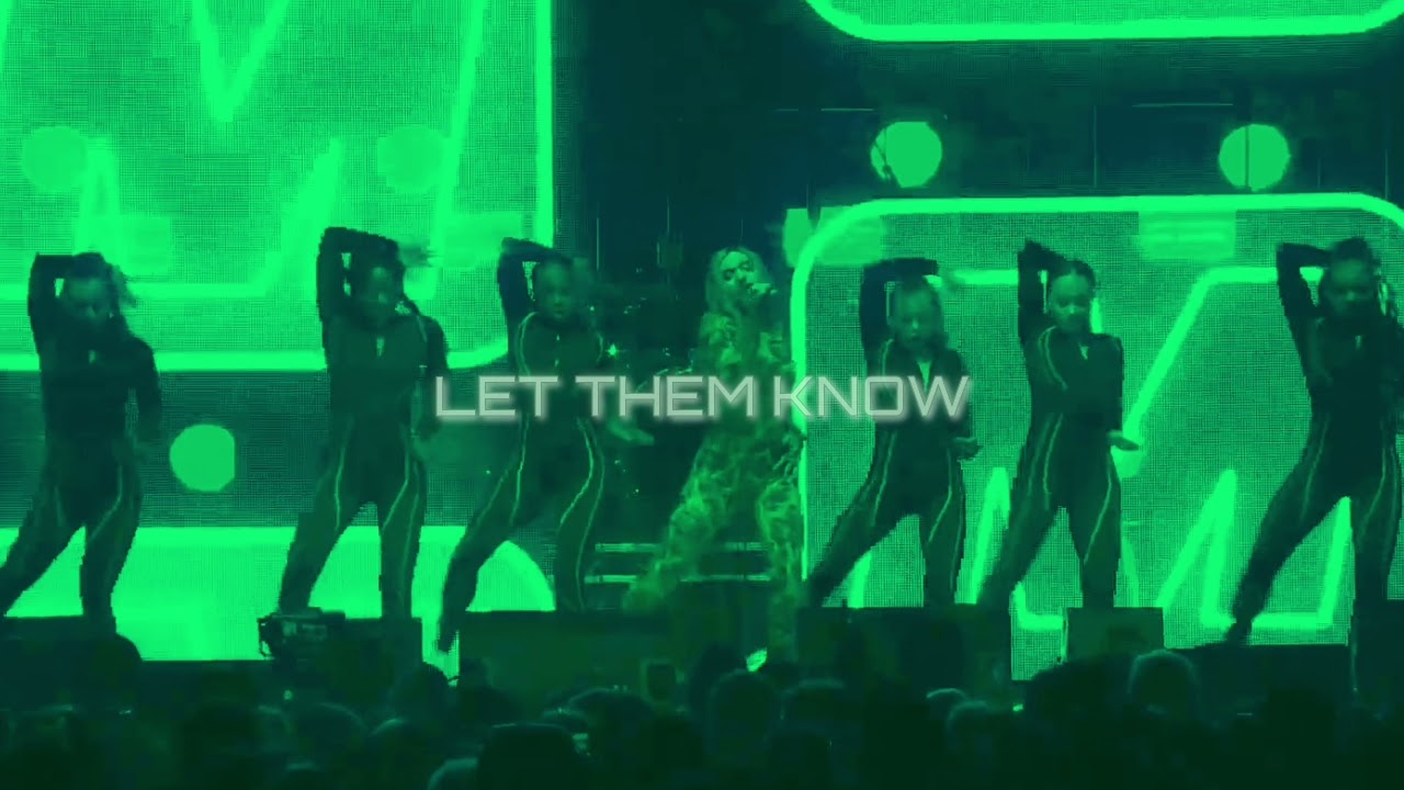 Mabel - Let Them Know (Live Concept)