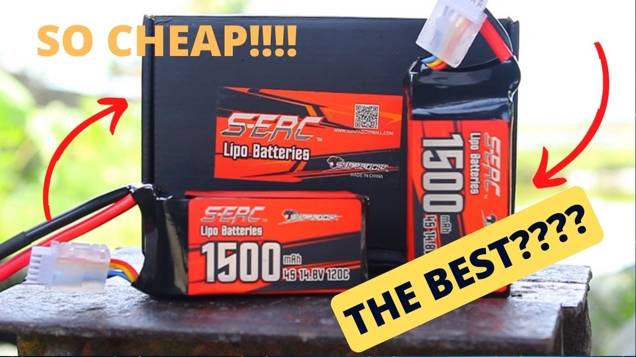 S-ERC SUNPADOW LIPO BATTERIES REVIEW/ RAW FPV FREESTYLE!! ( THE BEST BATTERIES!!)