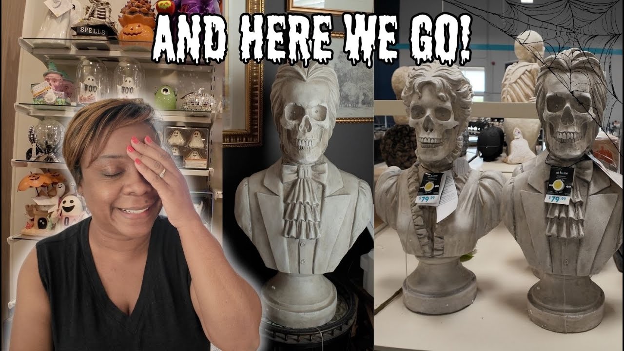 halloween vlog | I felt inspired | HomeGoods and At Home