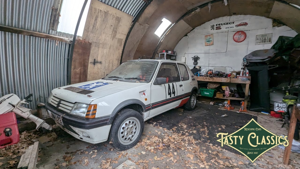 BROKEN & ABANDONED Peugeot 205 GTI RALLY CAR! Will It RUN AND DRIVE 250 MILES Home?!