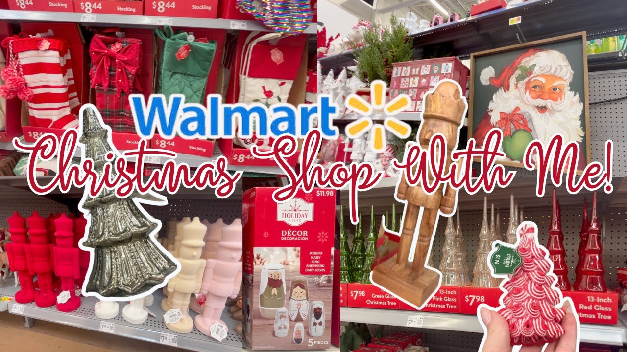 WALMART CHRISTMAS SHOP WITH ME // WHAT'S NEW @Walmart FOR CHRISTMAS 2024?