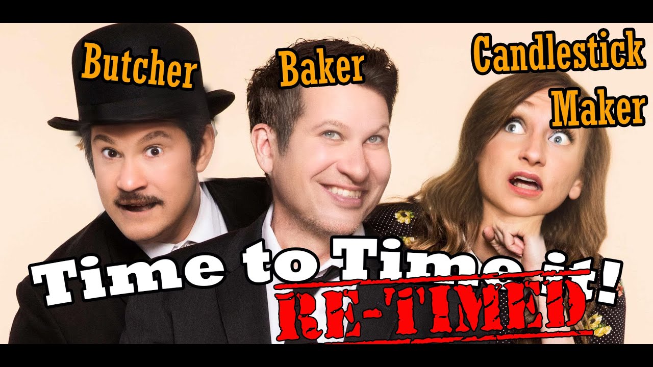 THREEDOM - Time to Time it RETIMED / Scott Aukerman vs Lauren Lapkus vs Paul F Tompkins