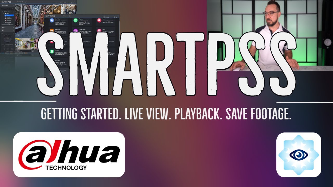 How to setup SmartPSS on your PC, playback & save recordings and live view cameras
