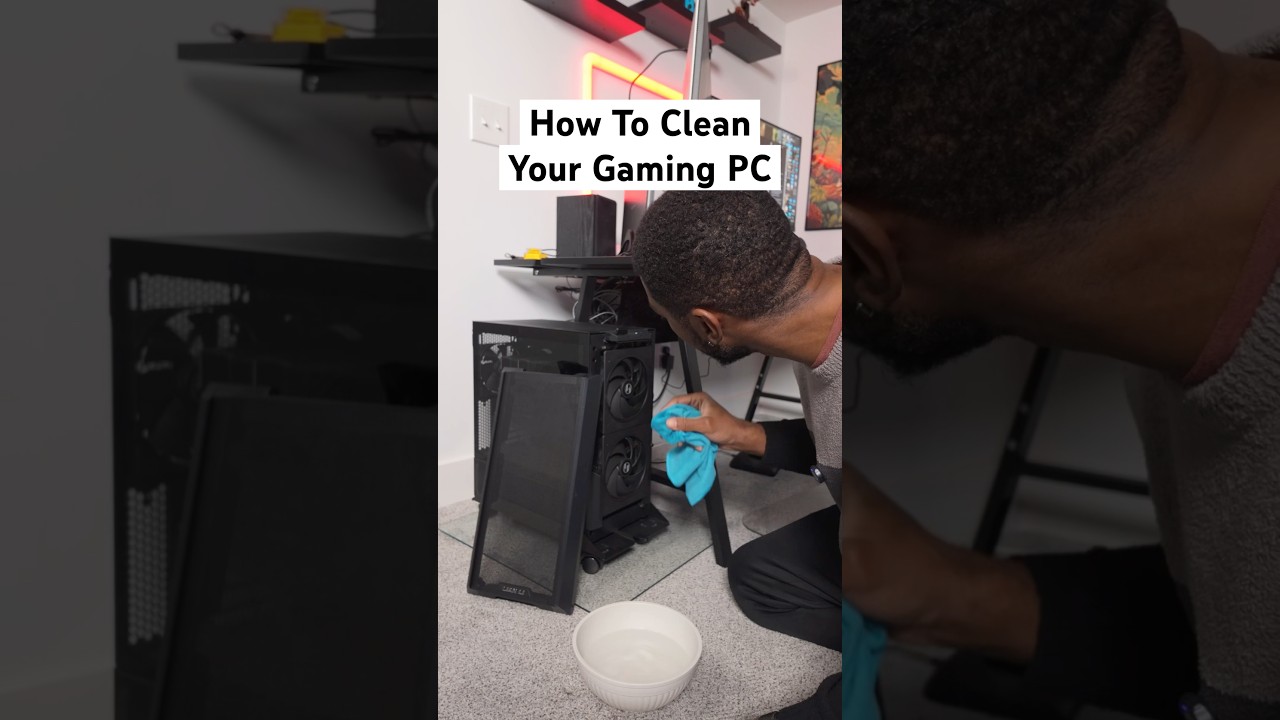 How NOT to clean your Gaming PC 😭