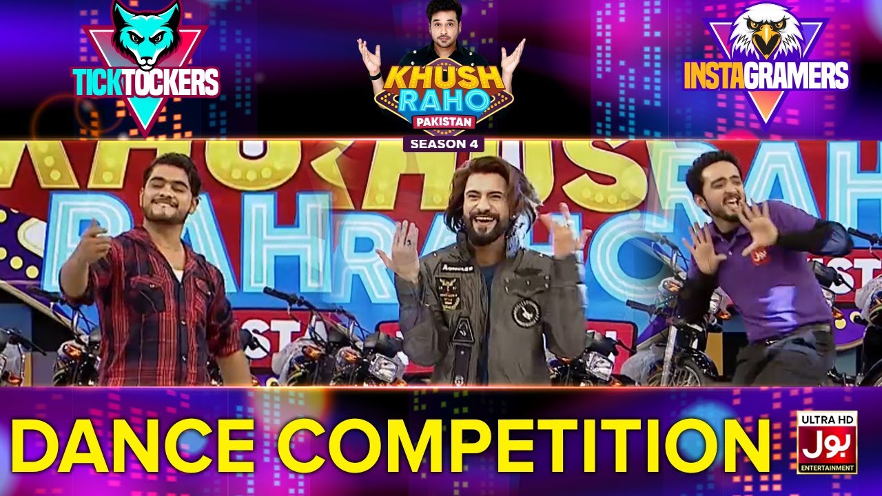 Dance Competition In Khush Raho Pakistan Season 4 | Instagramers Vs Tick Tockers | Faysal Quraishi